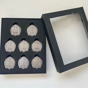 Boxed Oakland Raiders Commemorative 60th Season Coin Token Set